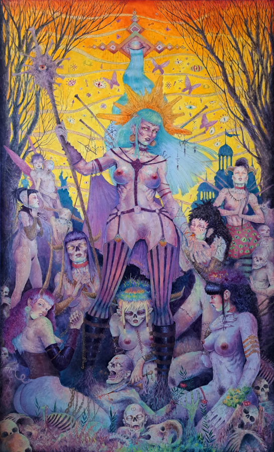 Thaw, 2023
Oil on canvas
150 cm × 90 cm